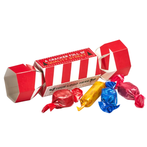 Promotional Eco Quality Street Cracker Box printed with your company logo from Total Merchandise