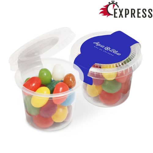 Total Express Jelly Bean Factory Mini Eco Pots in Clear