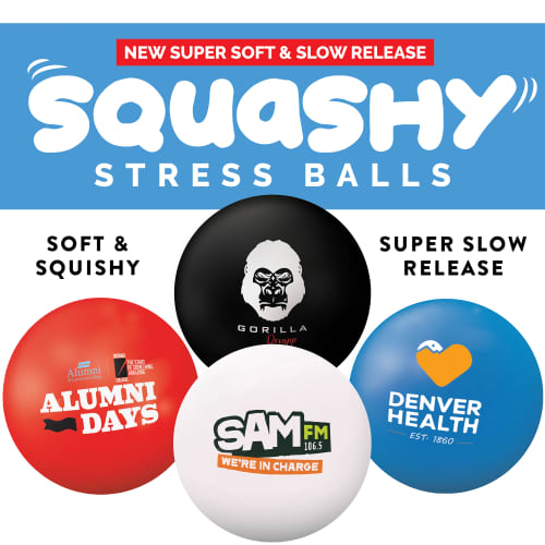 Premium Squashy Stress Balls