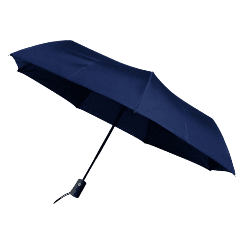 Logo Branded Impliva Falconetti Automatic Telescopic Umbrella in Navy from Total Merchandise