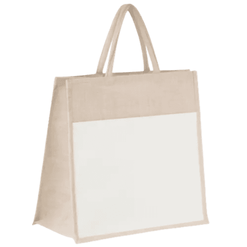 Unbranded image of the Natural Windsor Jute Shopper from Total Merchandise