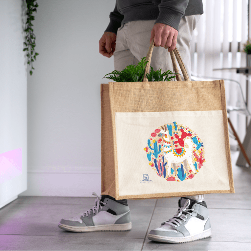 Large Natural Windsor Juco Shopper Bag