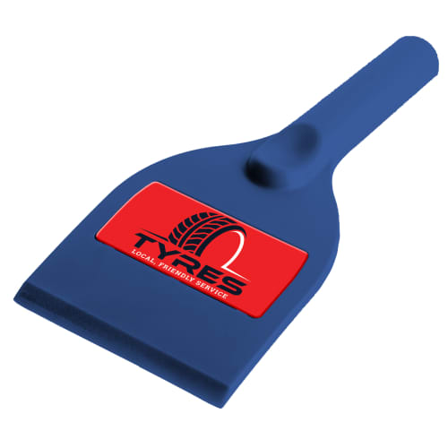 Promotional Select Recycled Plastic Ice Scrapers in Blue from Total Merchandise