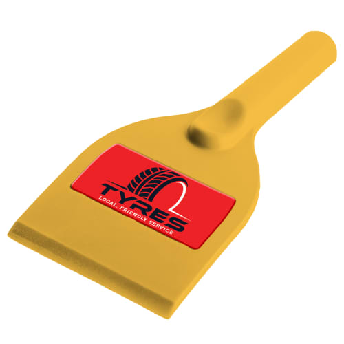 Promotional Select Recycled Plastic Ice Scrapers in Yellow from Total Merchandise