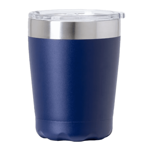 Oyster Recycled Stainless Steel 350ml Cup in Navy