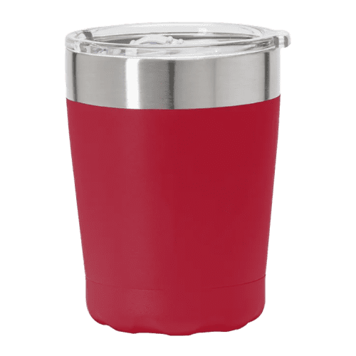 Oyster Recycled Stainless Steel 350ml Cup in Red