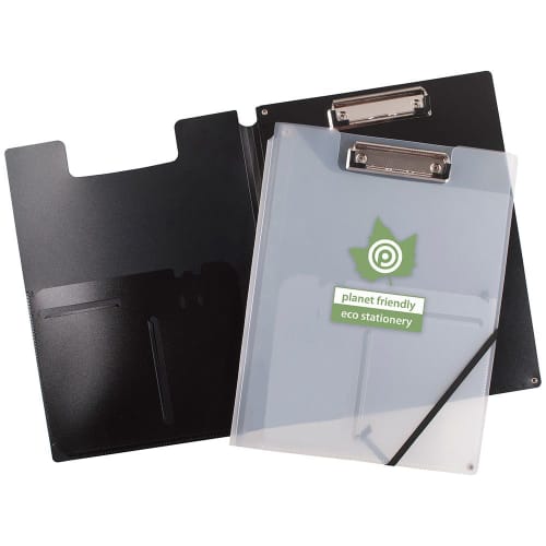 Logo branded Recyclable Clipboard Folder with a design from Total Merchandise