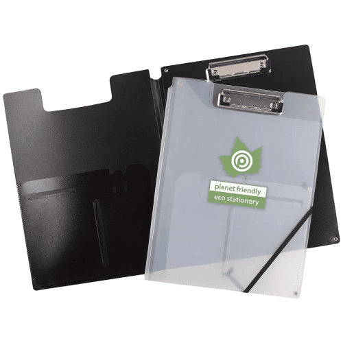 Logo branded Recyclable Clipboard Folder with a design from Total Merchandise