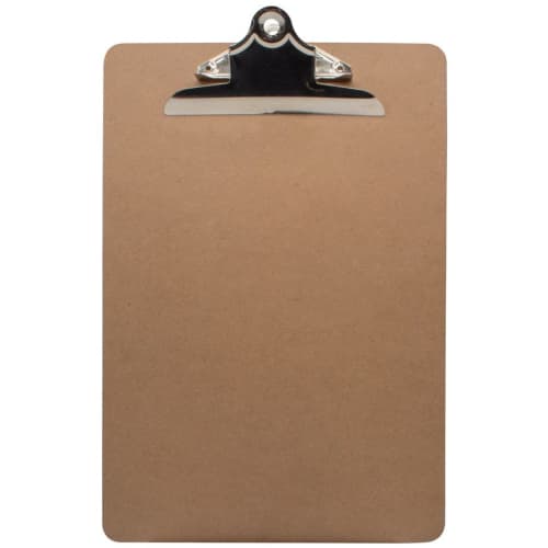 Custom branded Recyclable Masonite Clipboard with a design from Total Merchandise