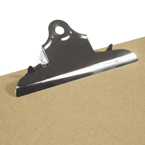 Promotional Recyclable Masonite Clipboard with a design from Total Merchandise