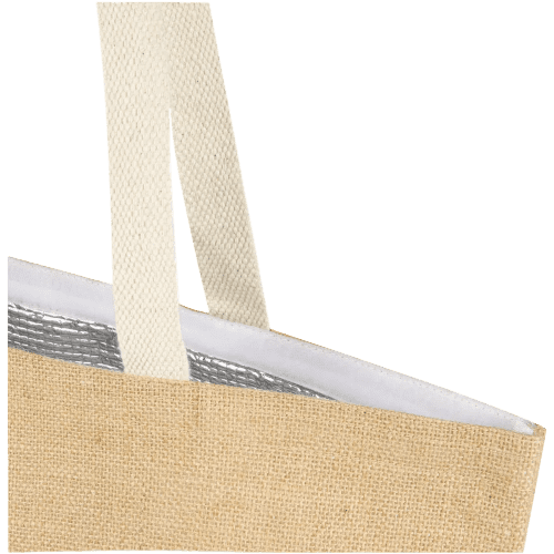 XL Jute Cooler Tote Bag