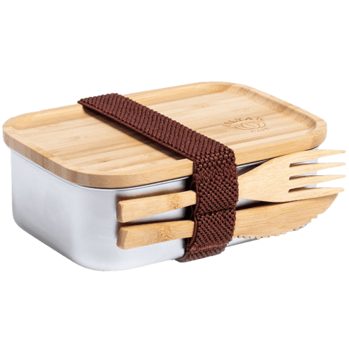 Logo branded Sariul Lunch Box with a promotional design from Total Merchandise