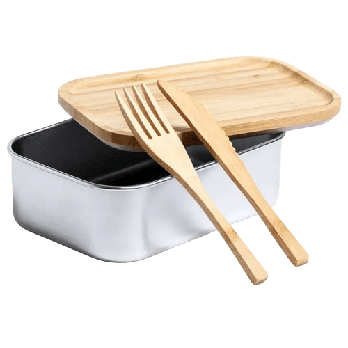 Promotional Sariul Lunch Box with a design from Total Merchandise