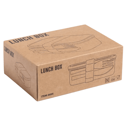 An image showing how these lunch boxes are individually packaged