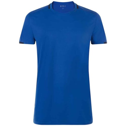 Personalisable SOL'S Classico Contrast T-Shirt in Royal Blue/French Navy from Total Merchandise