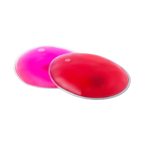 Customisable Heat Packs in Red and Fuchsia from Total Merchandise