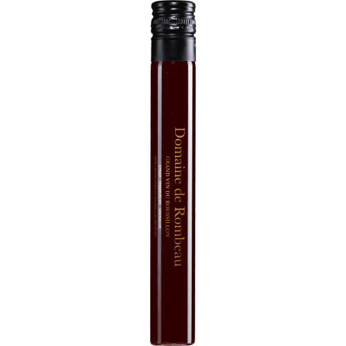 Image of the red wine tube with a printed design from Total Merchandise