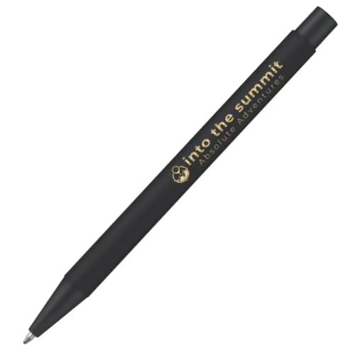 Custom printed Par Noir Softfeel Ballpen customised with your logo from Total Merchandise