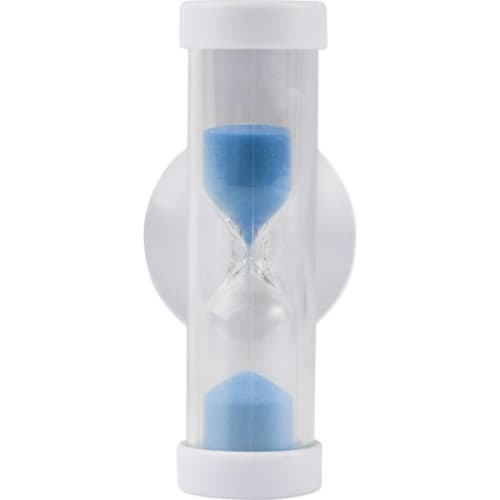 Logo branded Four Minute Shower Timer with a printed design from Total Merchandise