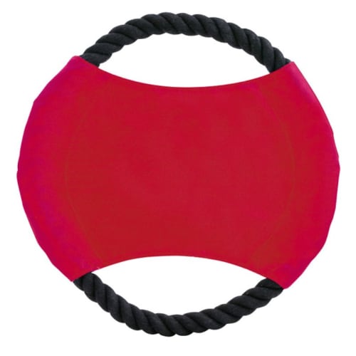 Logo printed Dog Frisbees in Red from Total Merchandise