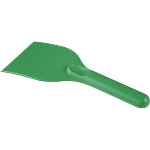 Branded Chilly Large Recycled Plastic Ice Scraper with a design from Total Merchandise - Mid Green