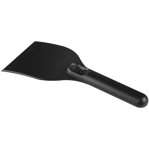 Logo branded Chilly Large Recycled Plastic Ice Scraper with a design from Total Merchandise - Black
