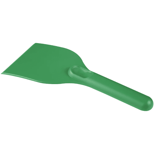 Branded Chilly Large Recycled Plastic Ice Scraper with a design from Total Merchandise - Mid Green