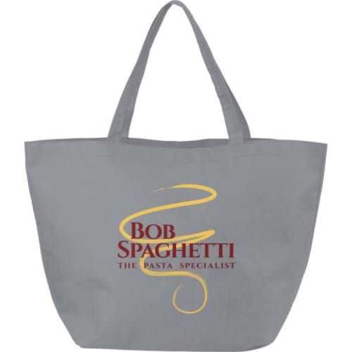 Custom branded Maryville Large tote Bag with a design from Total Merchandise - Grey