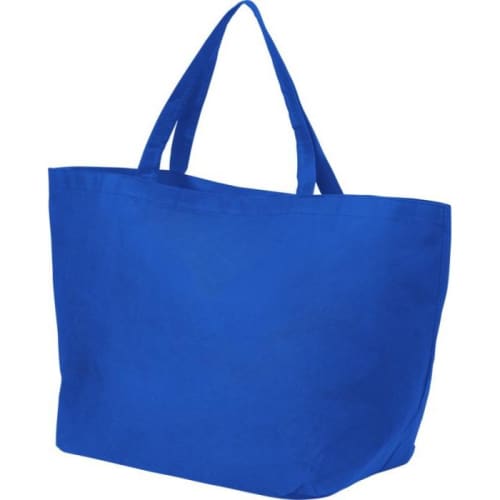 Promotional printed Maryville Large Tote Bag with a design from Total Merchandise - Royal Blue