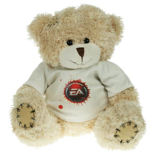 Promotional 18cm Paw Teddy Bears with logos