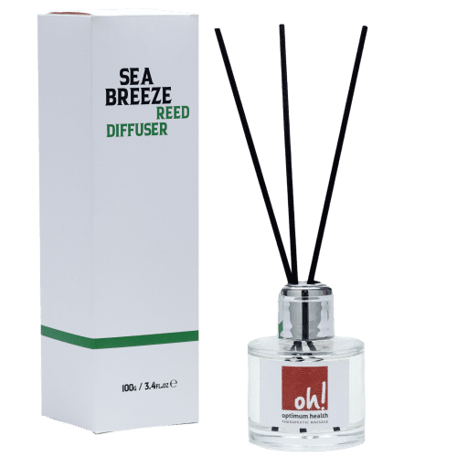 Custom branded 100ml Reed Diffuser with a design from Total Merchandise