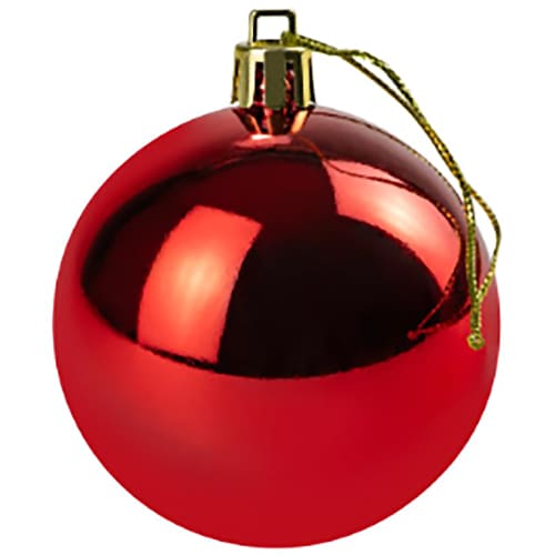 Custom Branded Christmas Decoration in Red from Total Merchandise