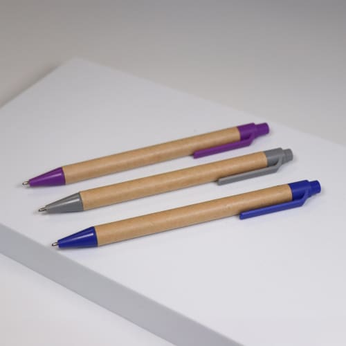 Card and Recyclable Plastic Pen