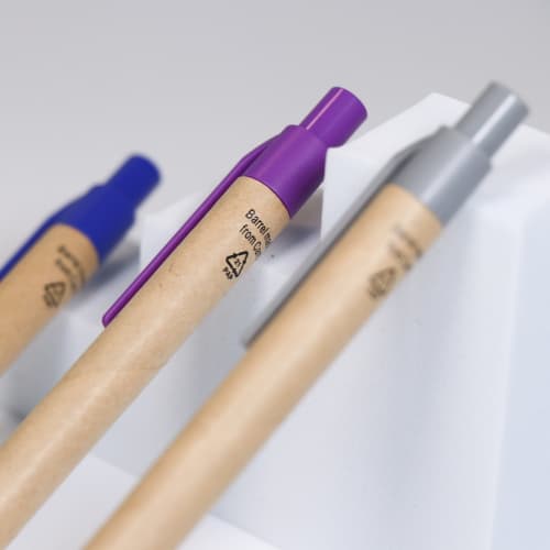Card and Recyclable Plastic Pen