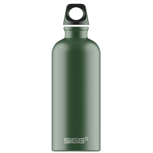 Custom Branded SIGG 0.6L Traveller Bottle in Leaf Green with a design from Total Merchandise