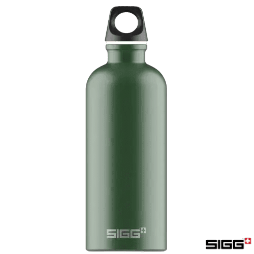 Custom Branded SIGG 0.6L Traveller Bottle in Leaf Green with a design from Total Merchandise