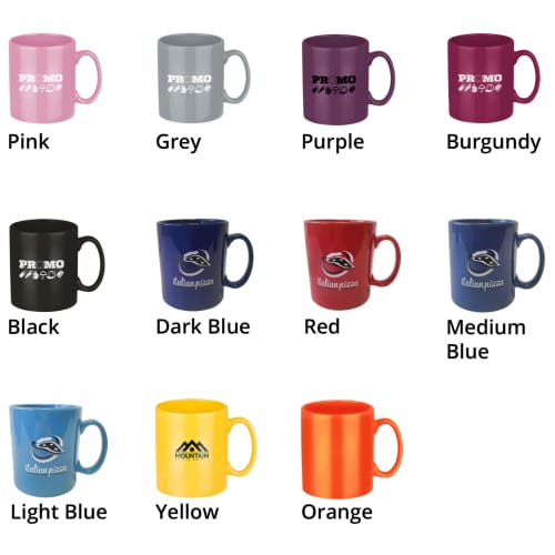 Mug Colours for Custom Printed Essentials Christmas Hamper from Total Merchandise