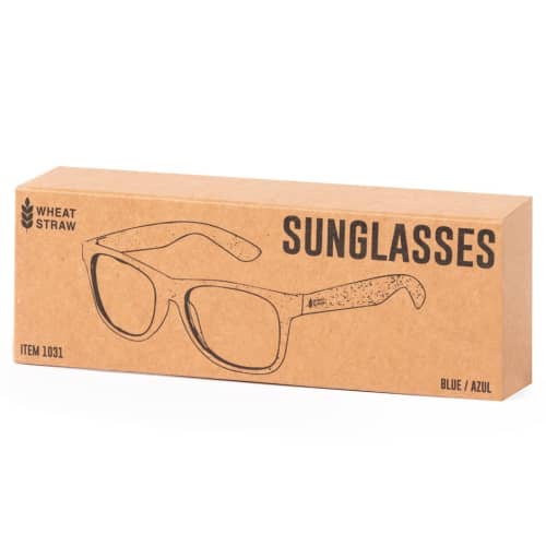 An image of the box that your Wheatstraw & PP Sunglasses come supplied in from Total Merchandise