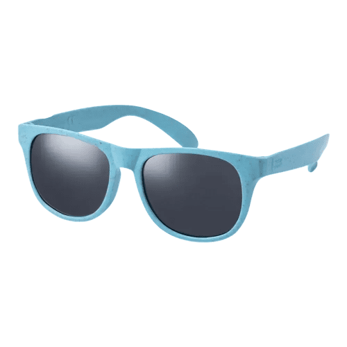 Promotional Wheatstraw & PP Sunglasses in Blue printed with your logo from Total Merchandise