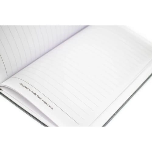 Promotional A5 albany Sugar Cane Notebook with a printed design from Total Merchandise