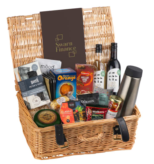 Signature Hamper in Brown