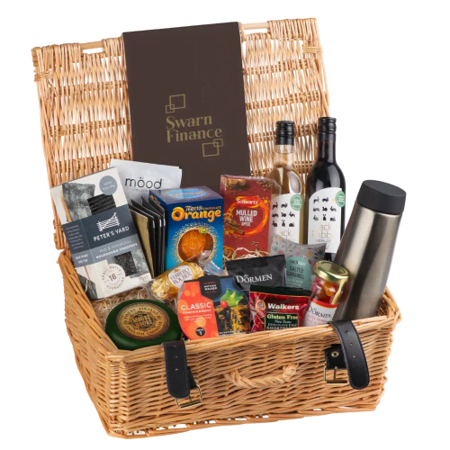 Signature Hamper in Brown