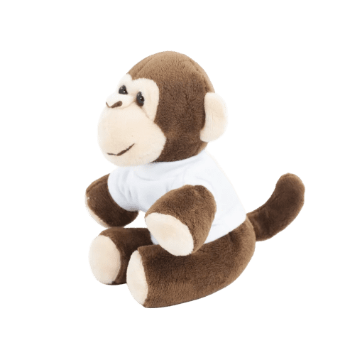 14cm Monkey with T-Shirt