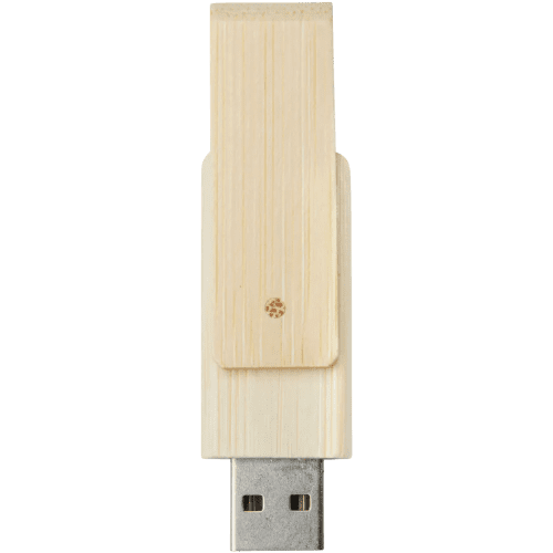 8GB Twist Bamboo USB Memory Stick