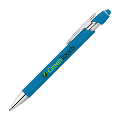 Prince Bamboo Pen with Stylus in Light Blue