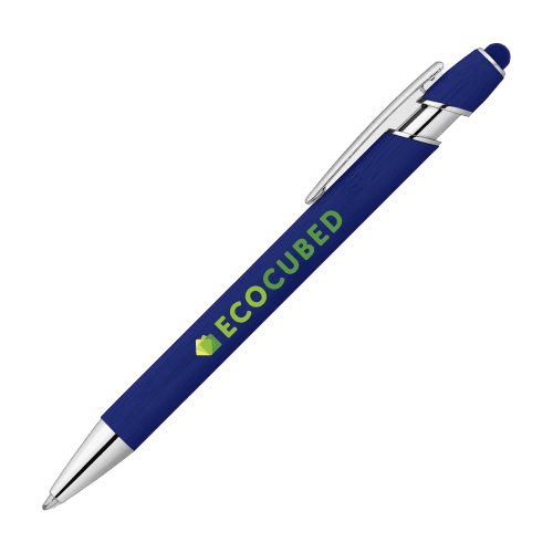 Prince Bamboo Pen with Stylus in Royal Blue