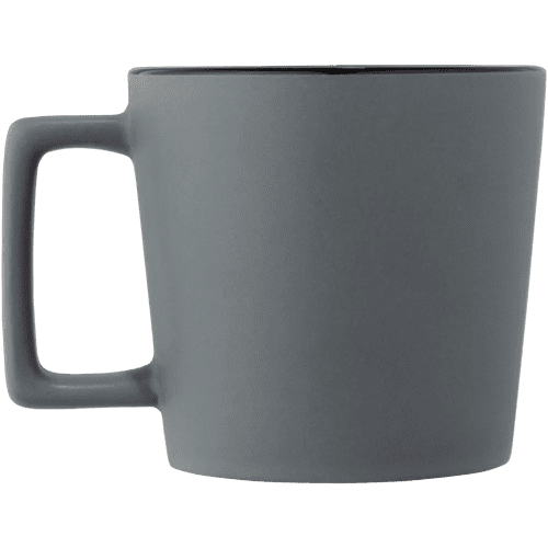 Side view of our Grey Cali mug from Total Merchandise