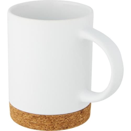 Custom Branded Neiva Ceramic Mug with Cork Base from Total Merchandise