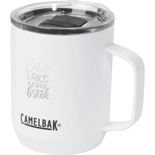 Customisable CamelBak® Horizon 350ml Vacuum Insulated Mug in White from Total Merchandise