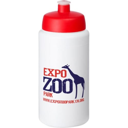 Custom Baseline Plus Grip 500ml Sports Lid Bottle with a design from Total Merchandise